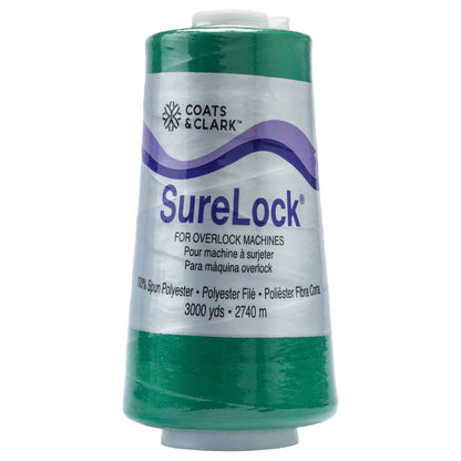 Coats & Clark Surelock Serging Thread (3000 Yards) Emerald