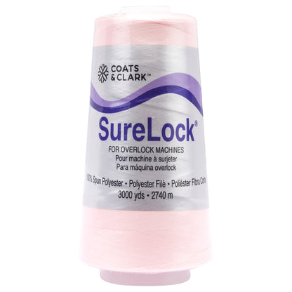 Coats & Clark Surelock Serging Thread (3000 Yards) Pink