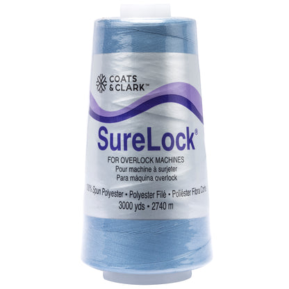 Coats & Clark Surelock Serging Thread (3000 Yards) Dusty Blue