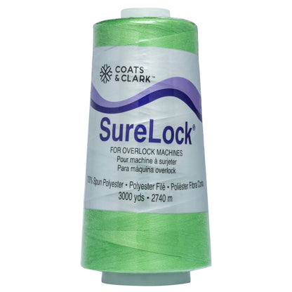 Coats & Clark Surelock Serging Thread (3000 Yards) Lime
