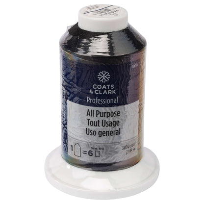 Coats & Clark Professional All Purpose Black