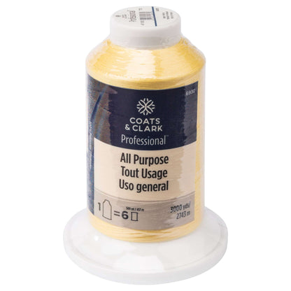 Coats & Clark Professional All Purpose Sun Yellow