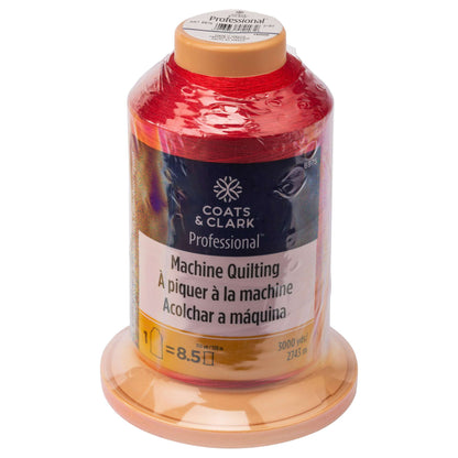 Coats & Clark Professional Machine Quilting Thread (3000 Yards) Atom Red