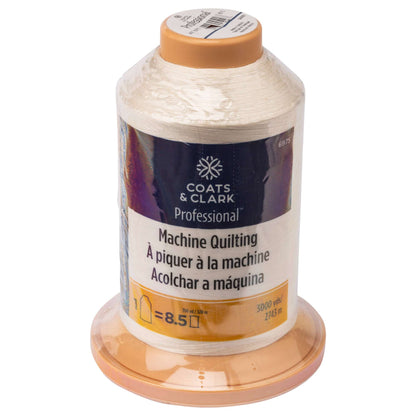 Coats & Clark Professional Machine Quilting Thread (3000 Yards) Natural