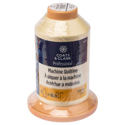Coats & Clark Professional Machine Quilting Thread (3000 Yards) Cream