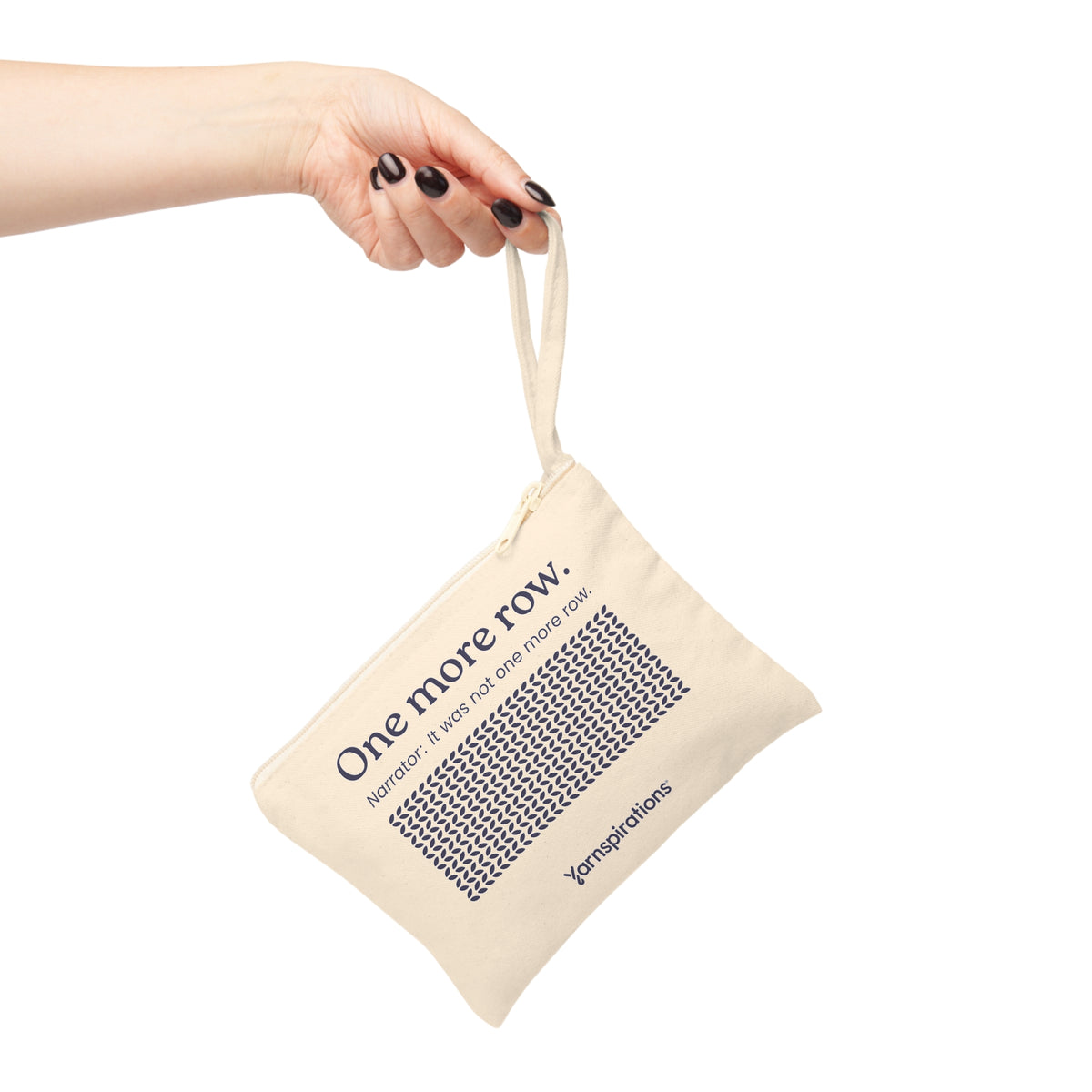 One More Row Zipper Pouch | Yarnspirations