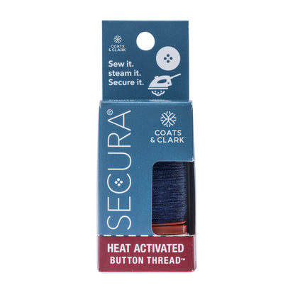Coats & Clark Secura Heat Activated Button Thread - Clearance Shades Indigo