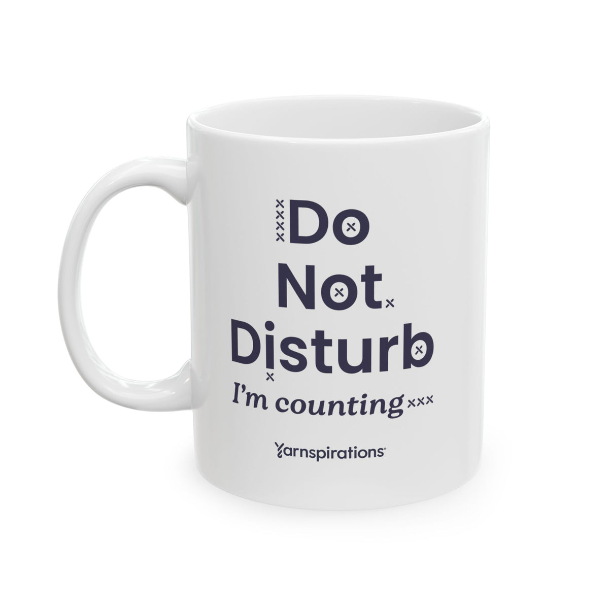 Do Not Disturb Ceramic Mug | Yarnspirations