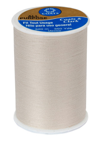 Coats & Clark General Purpose Thread (350 Yards) - Clearance Items Natural
