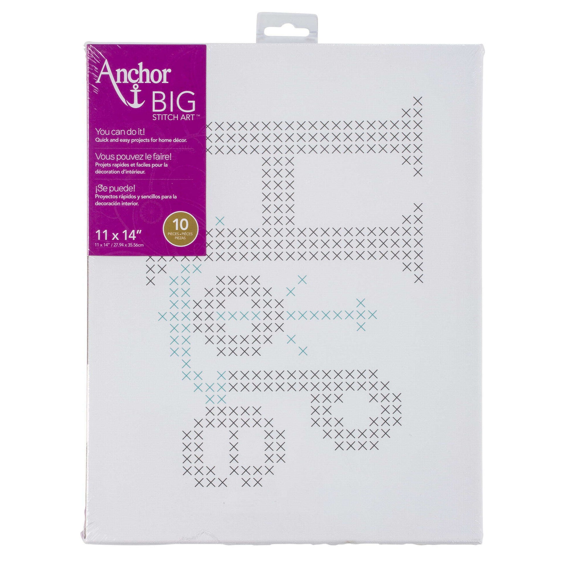 Anchor Big Stitch Art 11" x 14" - Clearance Items*