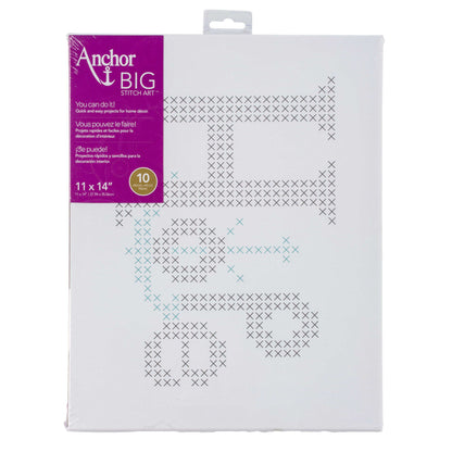 Anchor Big Stitch Art 11" x 14" - Clearance Items* Anchor Big Stitch Art 11" x 14" - Clearance Items*