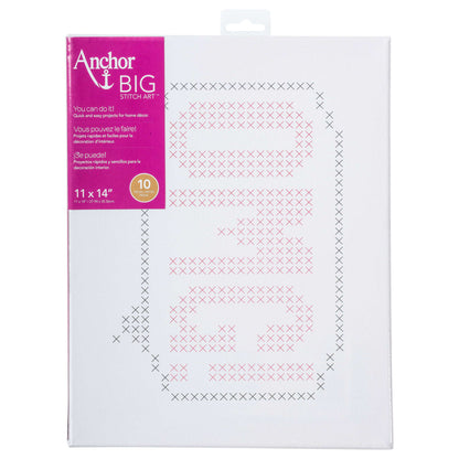 Anchor Big Stitch Art 11" x 14" - Clearance Items Anchor Big Stitch Art 11" x 14" - Clearance Items
