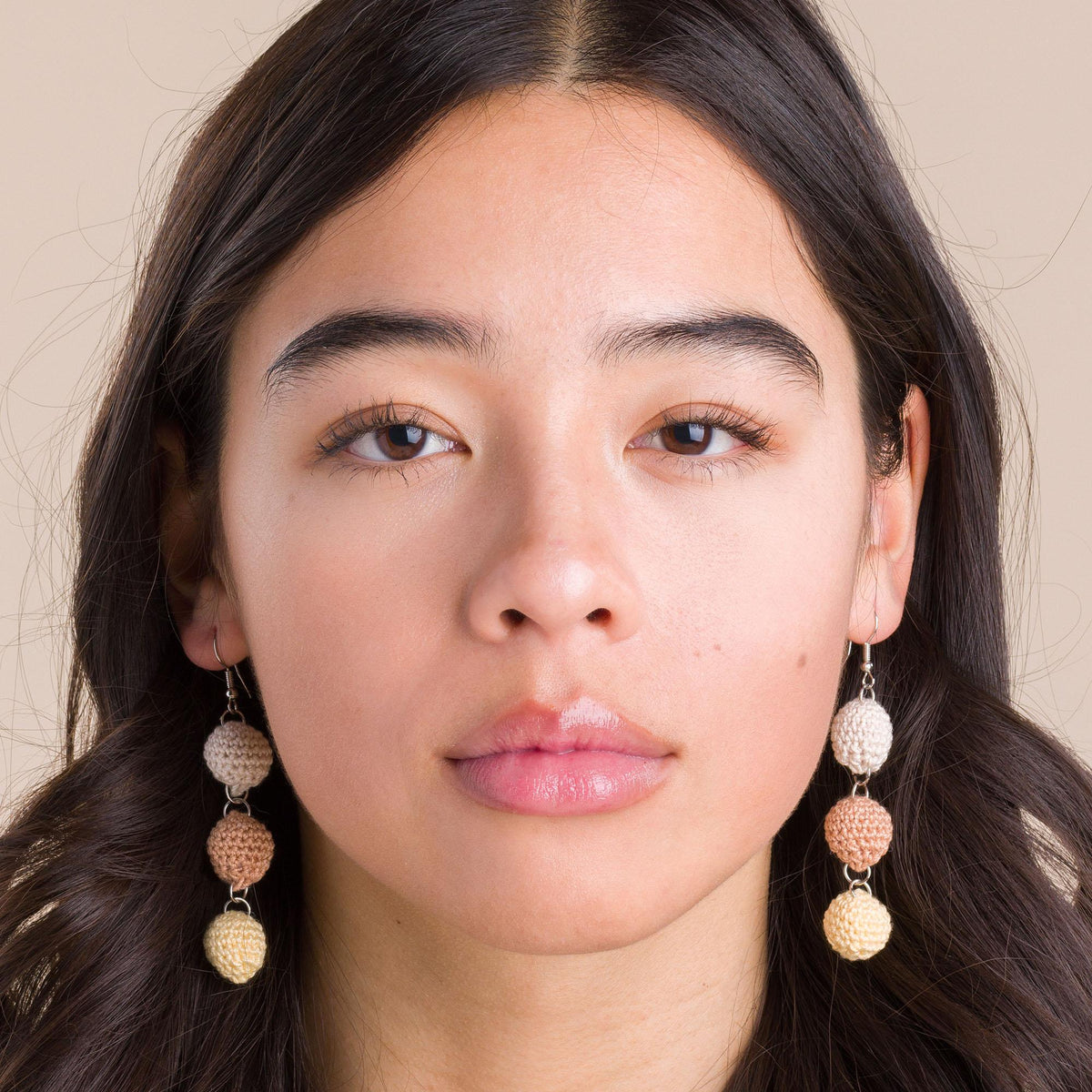 Crochet Earrings made in Aunt Lydia's Classic Crochet Thread