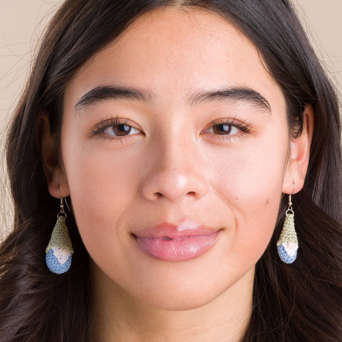 Crochet Earrings made in Aunt Lydia's Classic Crochet Thread