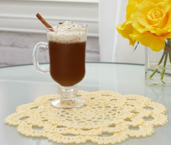 Free Aunt Lydia's Japanese Dahlia Doily Crochet Pattern