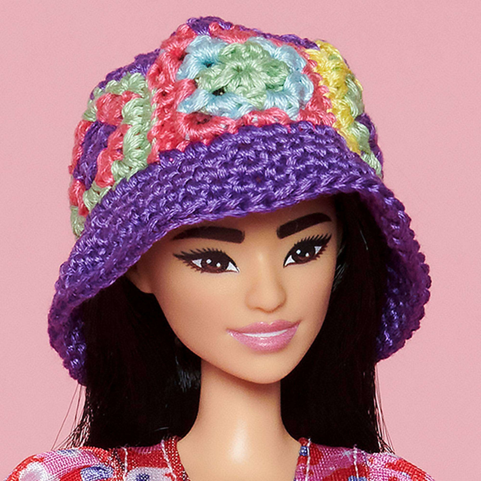 Free Anchor Doll Size Crochet Bucket Hat Pattern