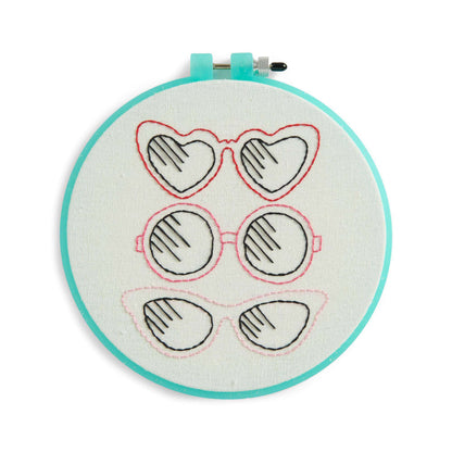 Anchor Embroidery Essentials Hoop Embroidery  made in Anchor Embroidery Thread yarn