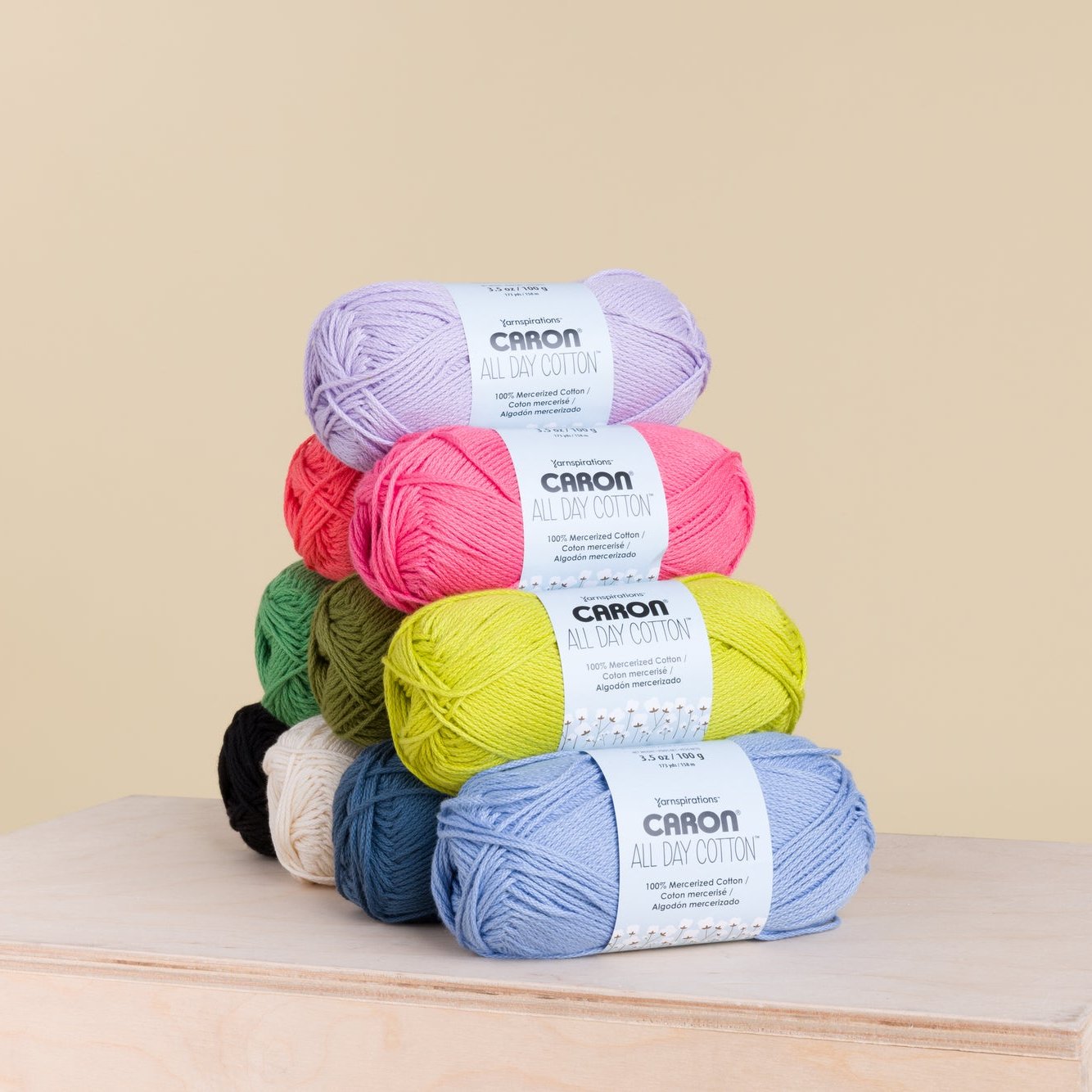 Caron All Day Cotton Yarn (100g/3.5oz) | Yarnspirations