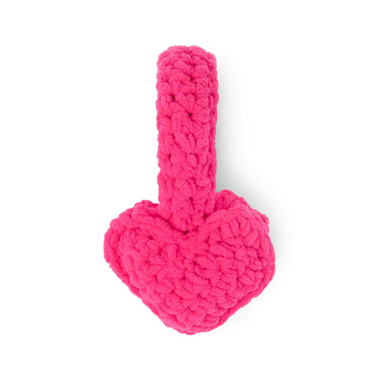 Bernat Crochet Winter Love Earmuffs