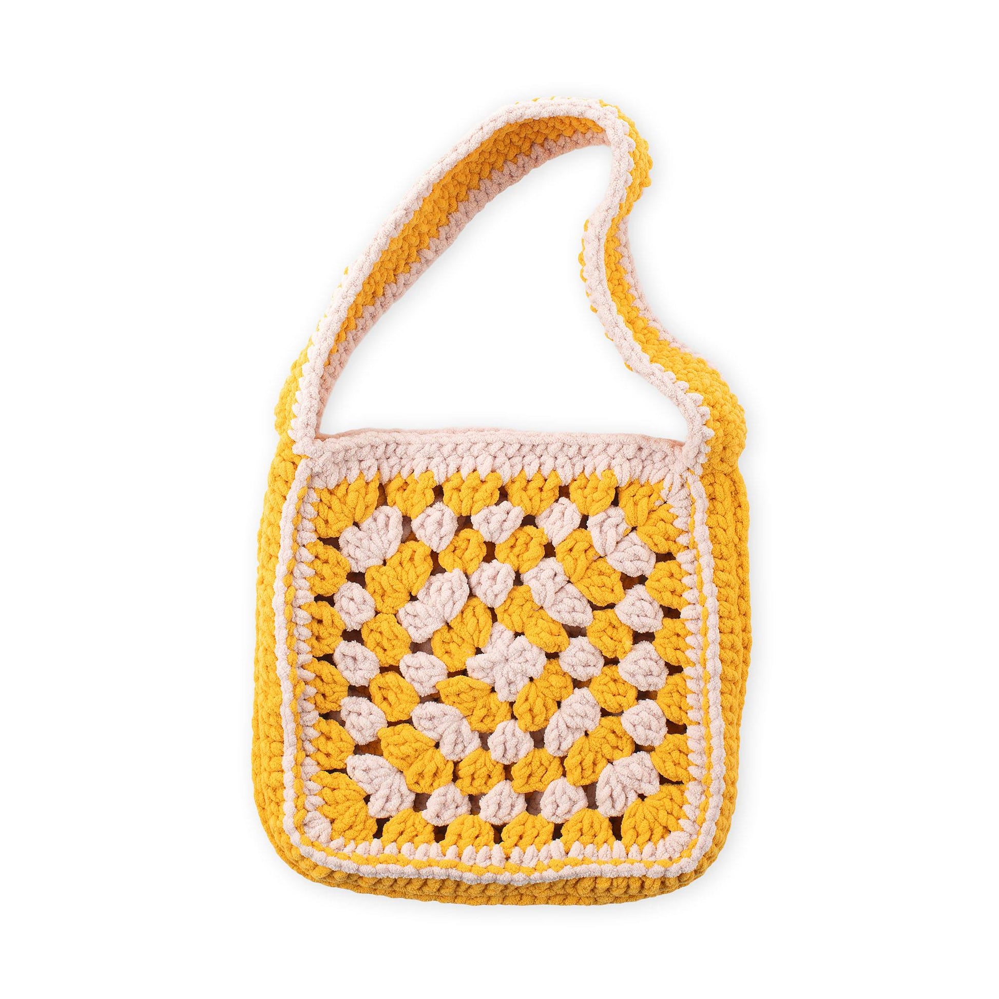 Free Bernat Crochet Big Granny Tote Pattern