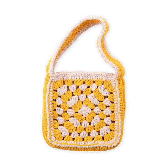 Crochet Tote Bag made in Bernat Blanket Yarn