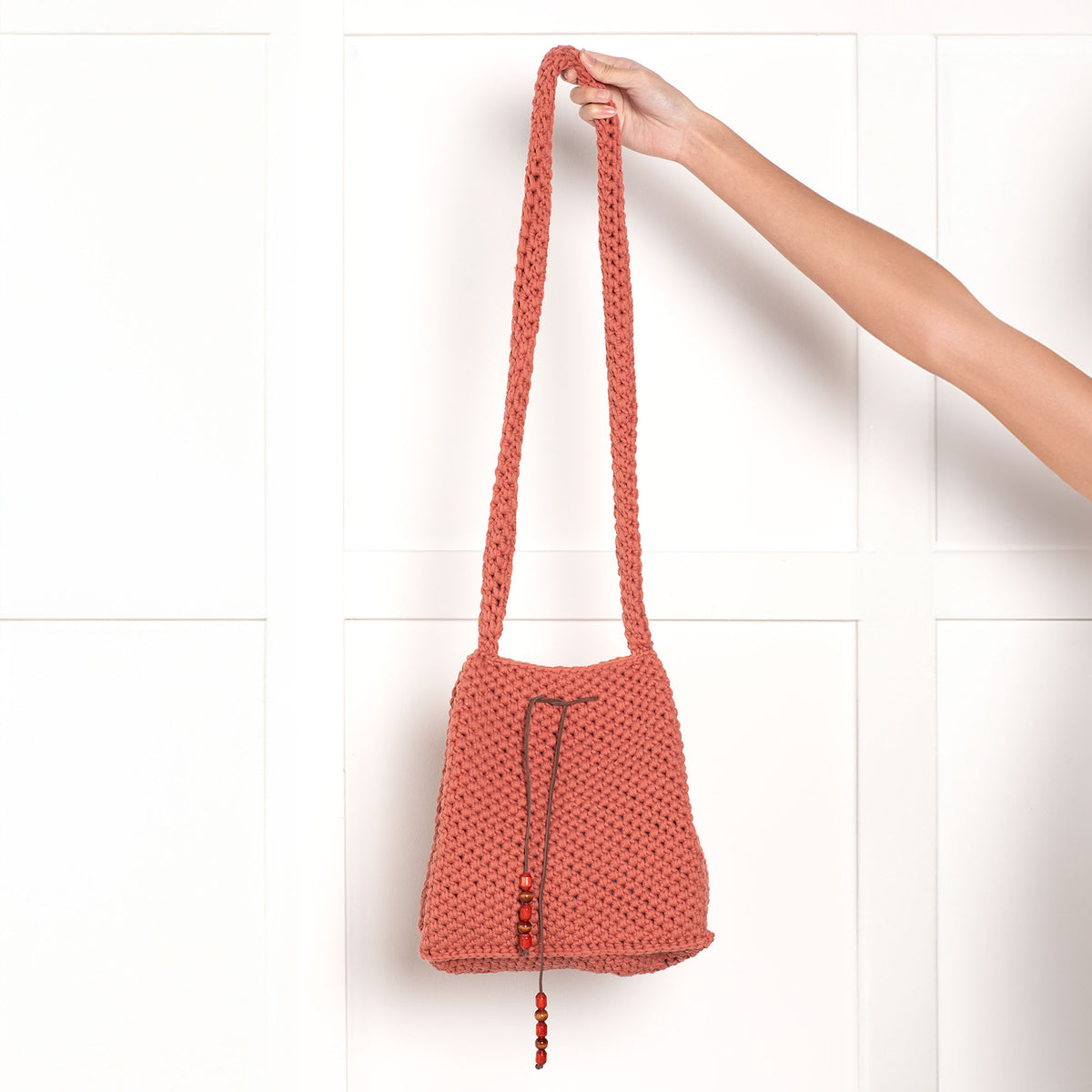 Version 1 Shoulder Strap Bucket Bag