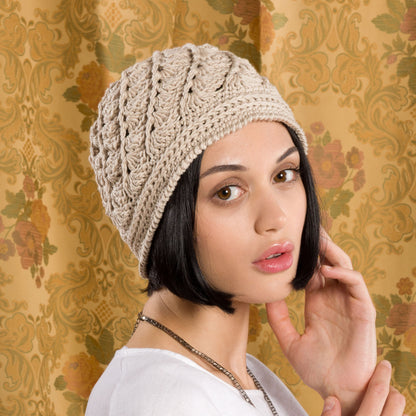 Bernat My Day Crochet Cloche Gray