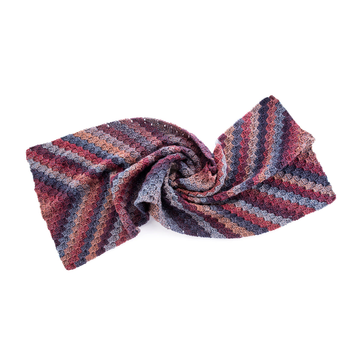 Crochet Shawl made in Bernat Yarn