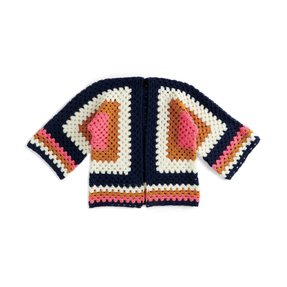 Bernat Beginner Crochet Both Sides Now Hexi-Cardi All Variants