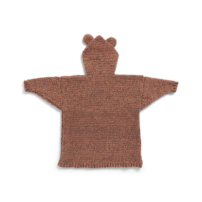 Bernat Big Bear Comfort Crochet Blanket Hoodie Crochet Blanket Hoodie made in Bernat Forever Fleece Yarn