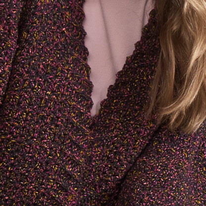 Bernat Nightscape Crochet Cardigan Bernat Nightscape Crochet Cardigan