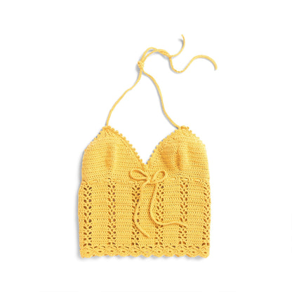 Bernat Lacy Crochet Halter Top Crochet Top made in Bernat Yarn