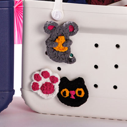 Bernat I’m Feline Fine Crochet Bag Charms All Variants