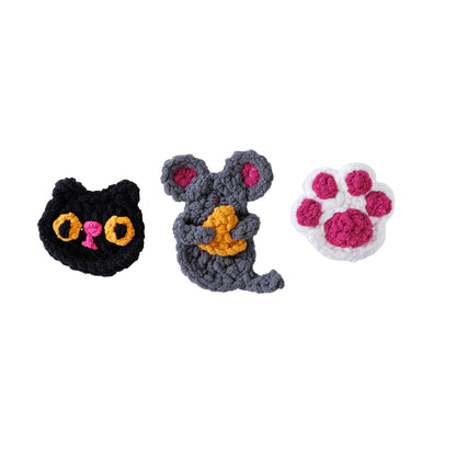 Bernat I’m Feline Fine Crochet Bag Charms All Variants