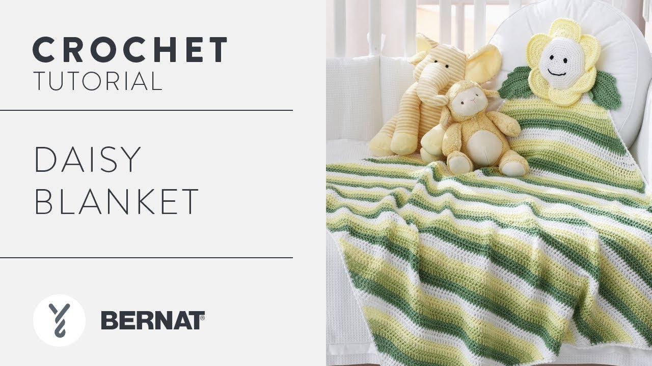 Bernat Daisy Crochet Blanket