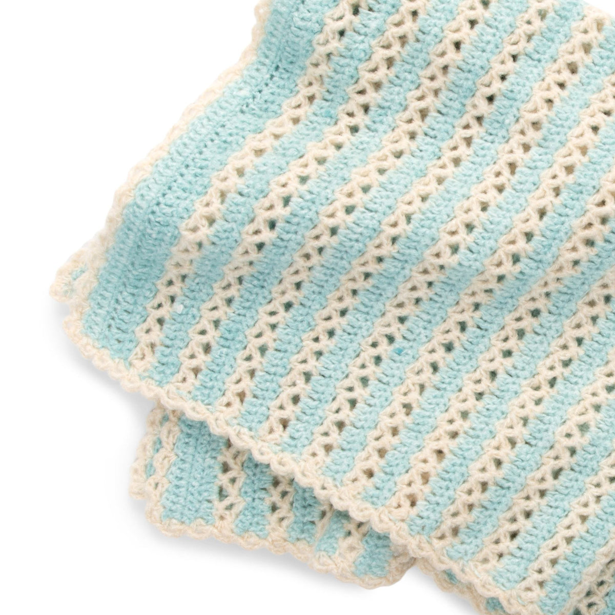 Crochet Blanket made in Bernat Forever Fleece Finest Yarn