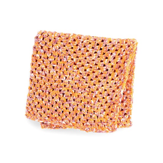 Crochet Blanket made in Bernat Baby Blanket Yarn