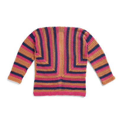 Bernat Bold Mesh Crochet Cardigan Crochet Cardigan made in Bernat Baby Blanket Yarn
