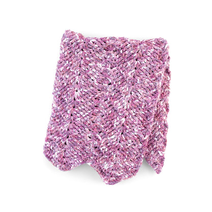 Bernat Crochet Ridges Baby Blanket Crochet Blanket made in Bernat Baby Blanket Yarn