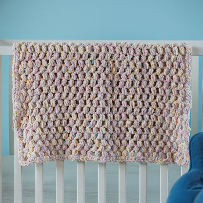 Bernat Puffs a Plenty Crochet Baby Blanket Bernat Puffs a Plenty Crochet Baby Blanket