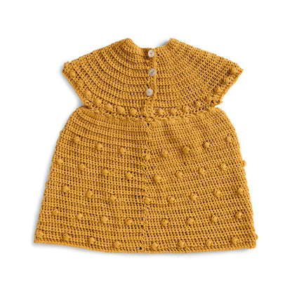 Bernat Crochet Baby Dress Crochet Dress made in Bernat Softee Baby Yarn