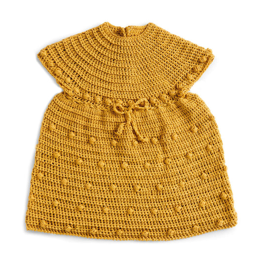 Crochet Dress made in Bernat Softee Baby Yarn