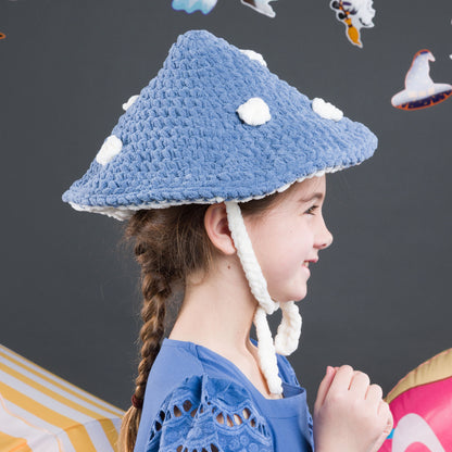 Bernat Crochet Mushroom Cap Country Blue