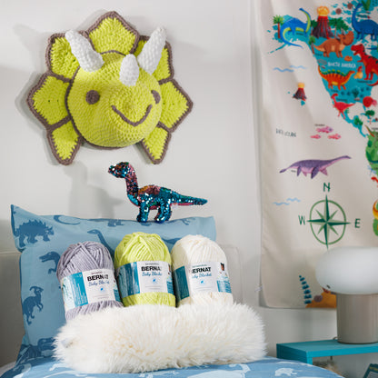 Bernat Crochet Faux Taxidermy Triceratops Bernat Crochet Faux Taxidermy Triceratops