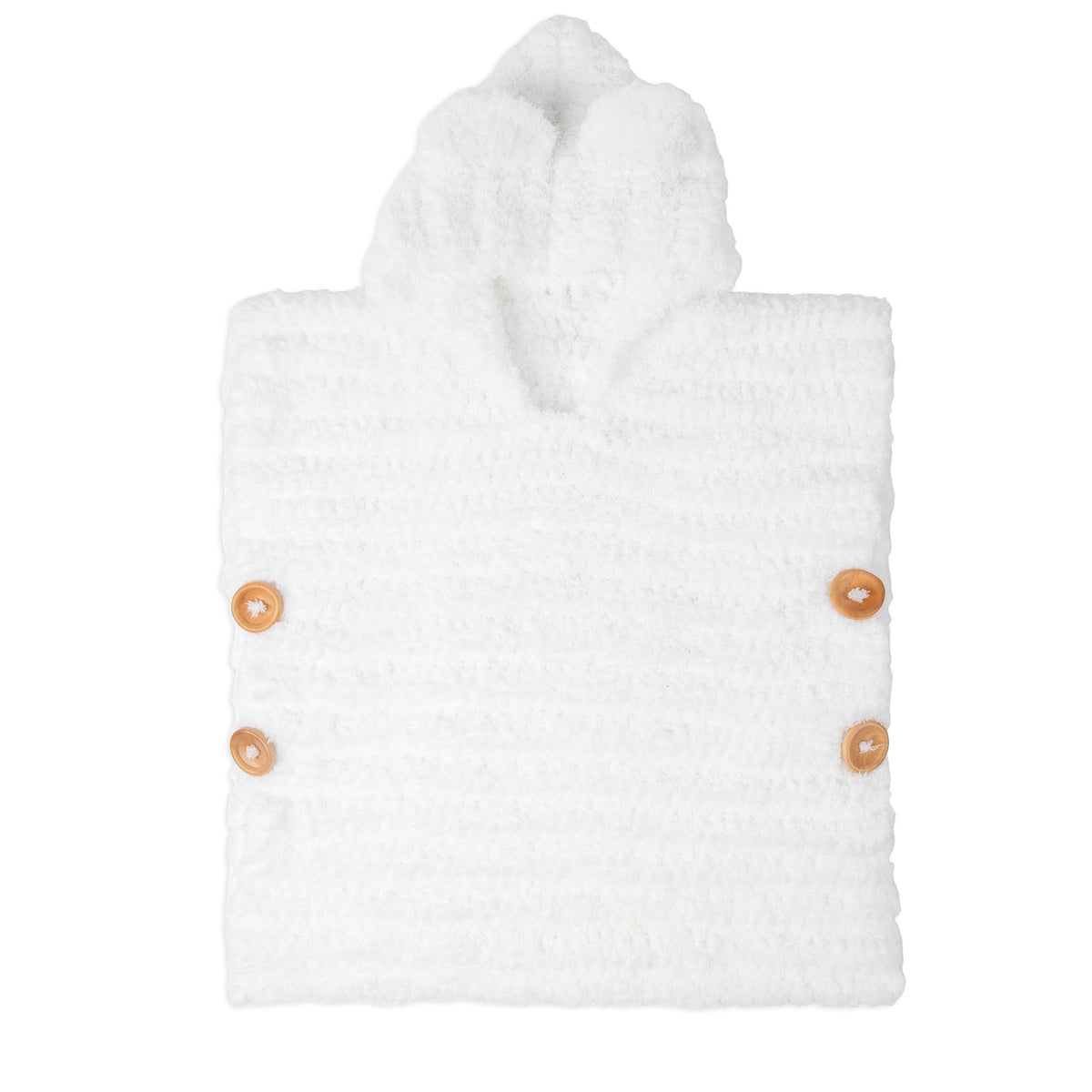 Crochet Poncho made in Bernat Pipsqueak Yarn