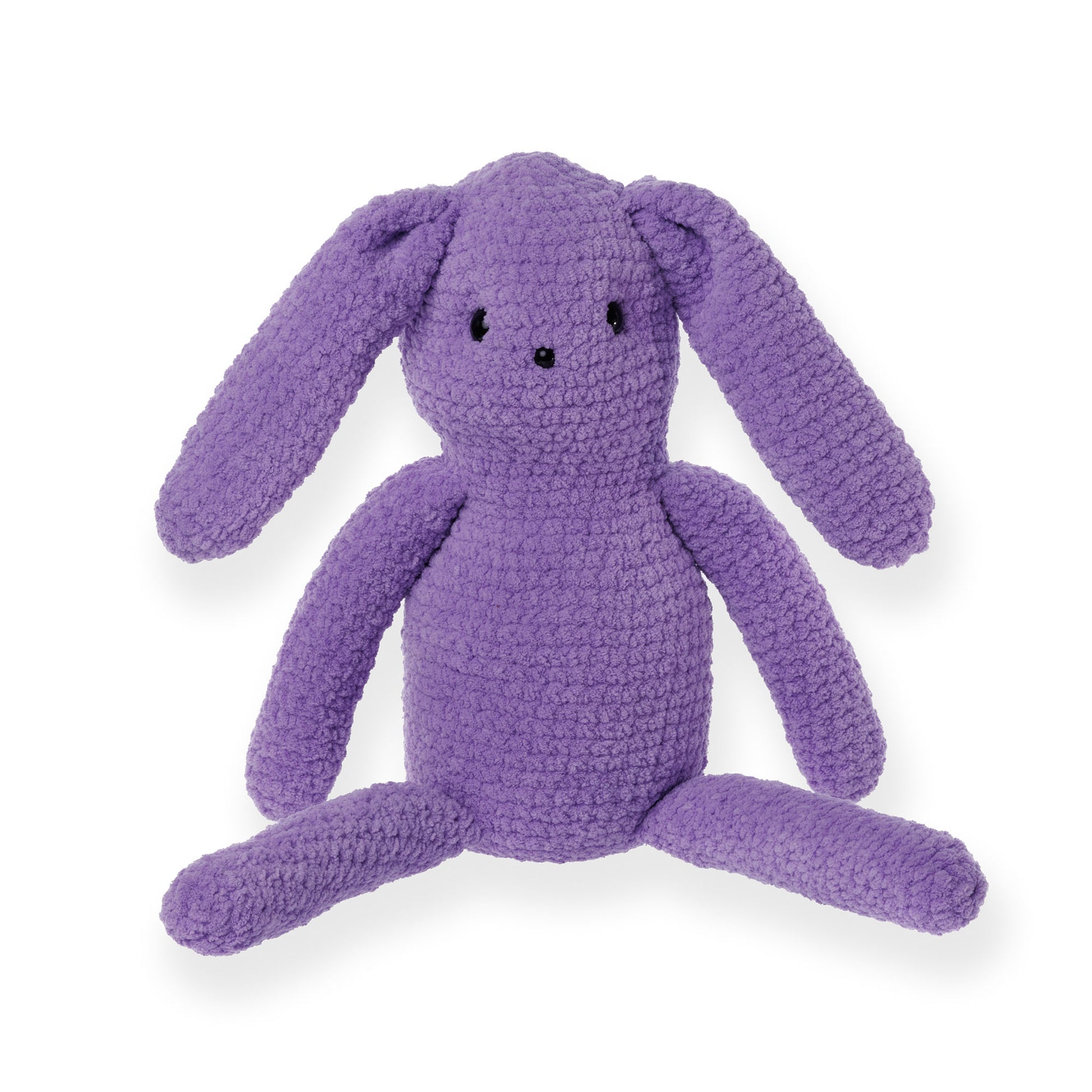 Free Beginner Bernat Ruby Rabbit Beginner Toy Crochet Pattern ...