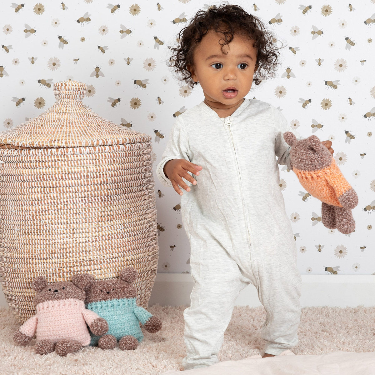 Crochet Toy made in Bernat Forever Fleece Finest Yarn