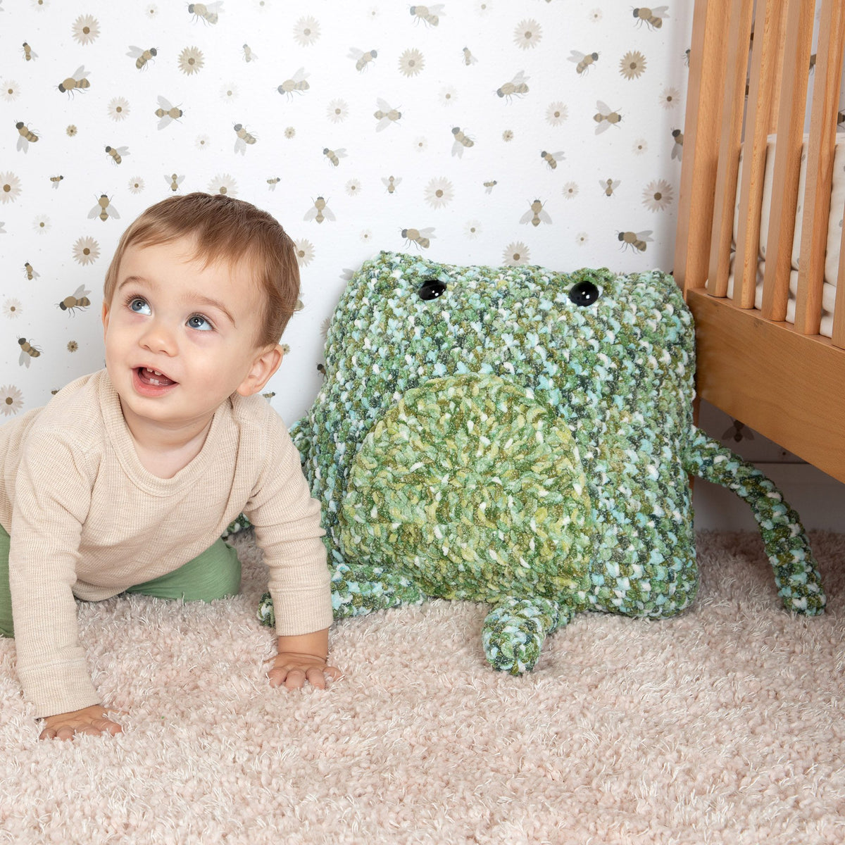 Crochet Toy made in Bernat Baby Blanket Yarn