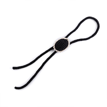 Bernat Crochet Bolo Tie Bernat Crochet Bolo Tie