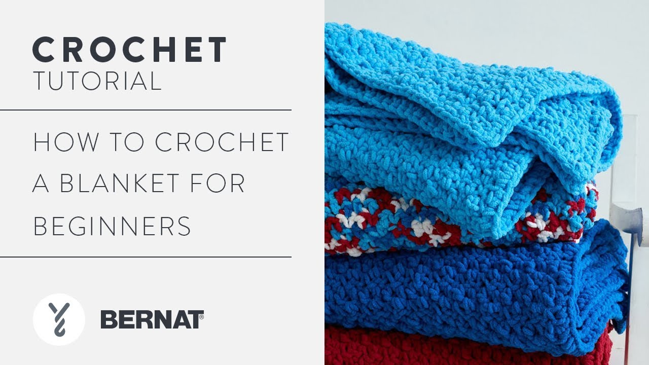 Bernat Pebble Stitch Throw Crochet